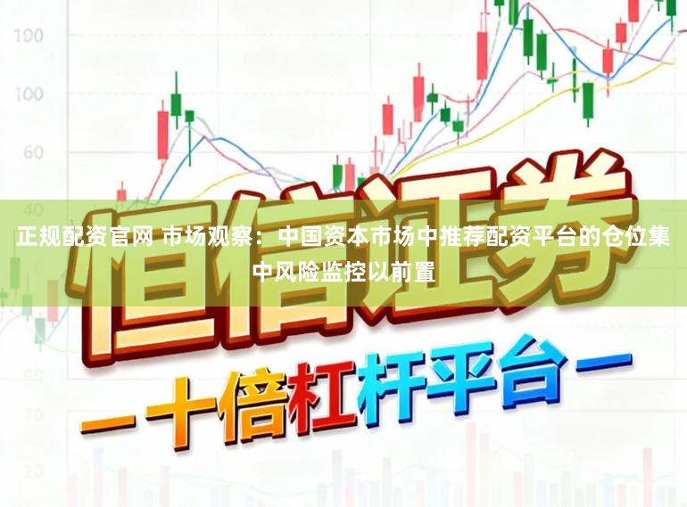 正规配资官网 市场观察：中国资本市场中推荐配资平台的仓位集中风险监控以前置