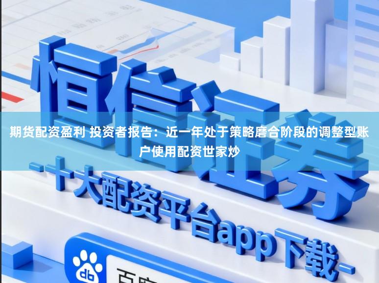期货配资盈利 投资者报告：近一年处于策略磨合阶段的调整型账户使用配资世家炒