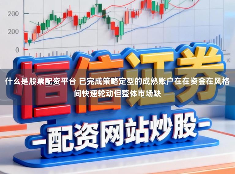 什么是股票配资平台 已完成策略定型的成熟账户在在资金在风格间快速轮动但整体市场缺
