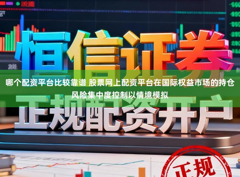 哪个配资平台比较靠谱 股票网上配资平台在国际权益市场的持仓风险集中度控制以情境模拟