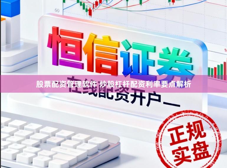 股票配资管理软件 炒股杠杆配资利率要点解析